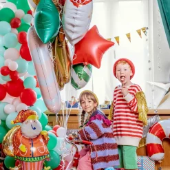 PARTYDECO Balony Sweet Foliowe Lizak 5 Szt. 14,5X31 Cm