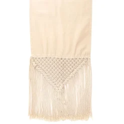 HOMLA Bieznik Halden Z Bezowa Makrama 40X160 Cm