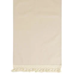 HOMLA Bieznik Summer Z Fredzelkami Bezowy 40X160 Cm