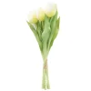 HOMLA Bukiet Kwiatow Liten Tulipany Biale 31 Cm