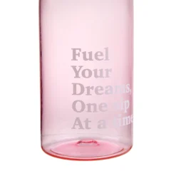 HOMLA Butelka Melbi Rozowa Fuel Your Dreams 0,7 L