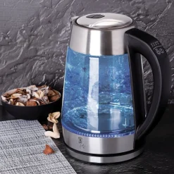 BERLINGER HAUS Czajnik Elektryczny Black Silver Eternal Z Regulacja Temperatury 1,7 L