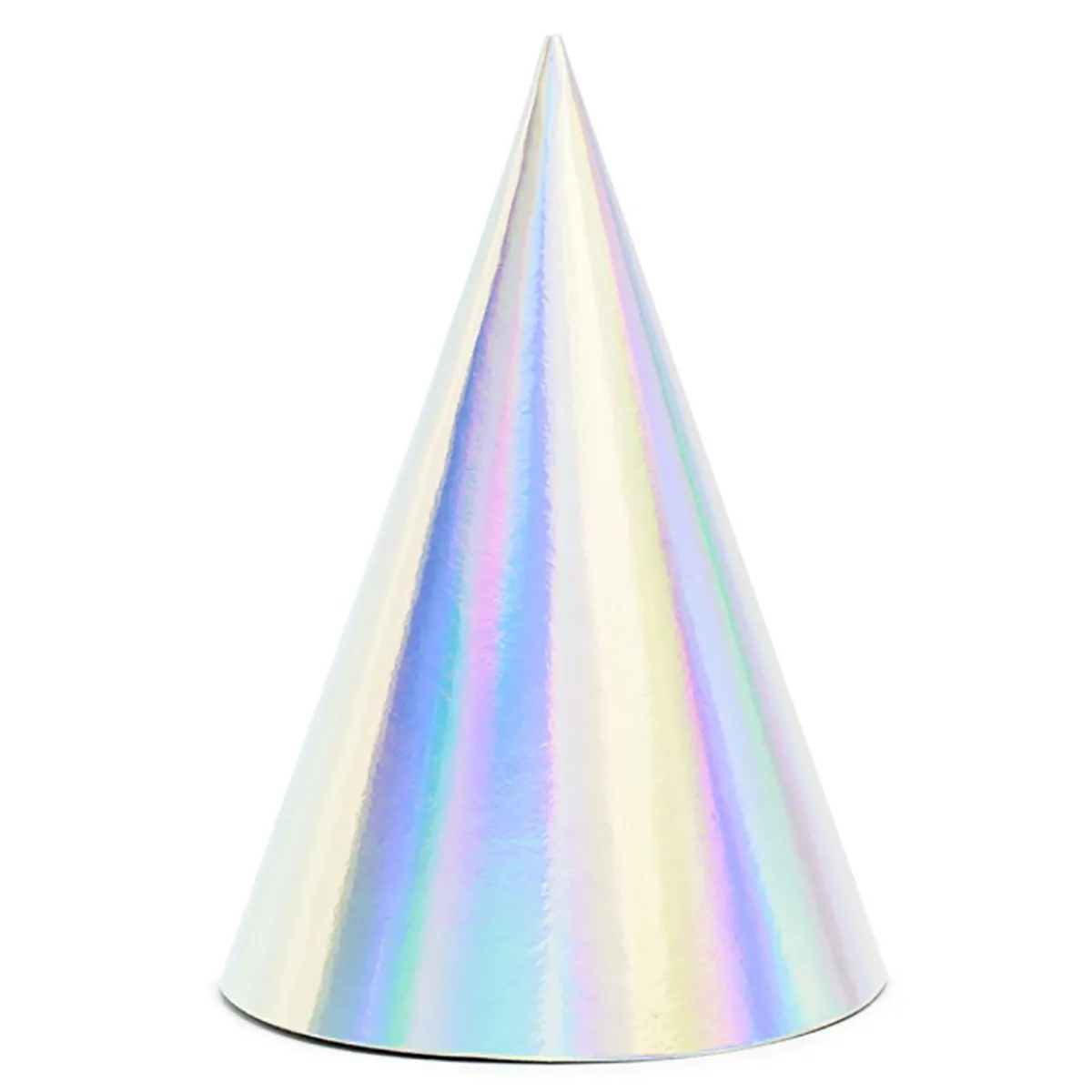 PARTYDECO Czapeczki Opal 6 Szt. 16 Cm