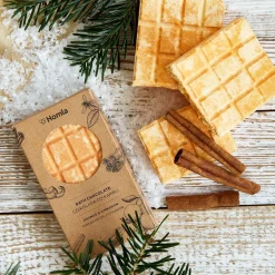 HOMLA Czekolada Musujaca Bath Chocolate Orange & Cinnamon Pomarancza I Cynamon