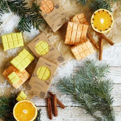 HOMLA Czekolada Musujaca Bath Chocolate Orange & Cinnamon Pomarancza I Cynamon