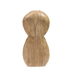 HOMLA Dekoracja Stojaca Abbou Sowa Z Drewna Mango 8X5,5X19 Cm