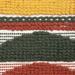 HOMLA Dekoracja Wiszaca Danto Z Zielonymi Wzorami 40X70 Cm