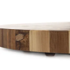 HOMLA Deska Armonia Okragla W Słoje 33X3Cm