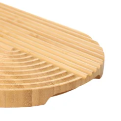 HOMLA Deska Bambou Owalna Ze Zlobieniami 34,5X18,7Cm