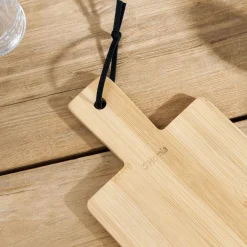 HOMLA Deska Bambou Z Nozykiem Do Sera 38X15Cm