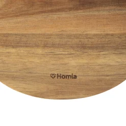 HOMLA Deska Marble Dekoracyjna Czarna 40X17 Cm