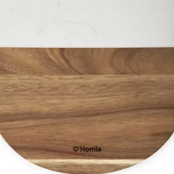 HOMLA Deska Marble Dekoracyjna Biala 40X17 Cm