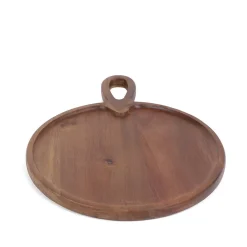 HOMLA Deska Mooka Do Serwowania Okragla 40X30 Cm