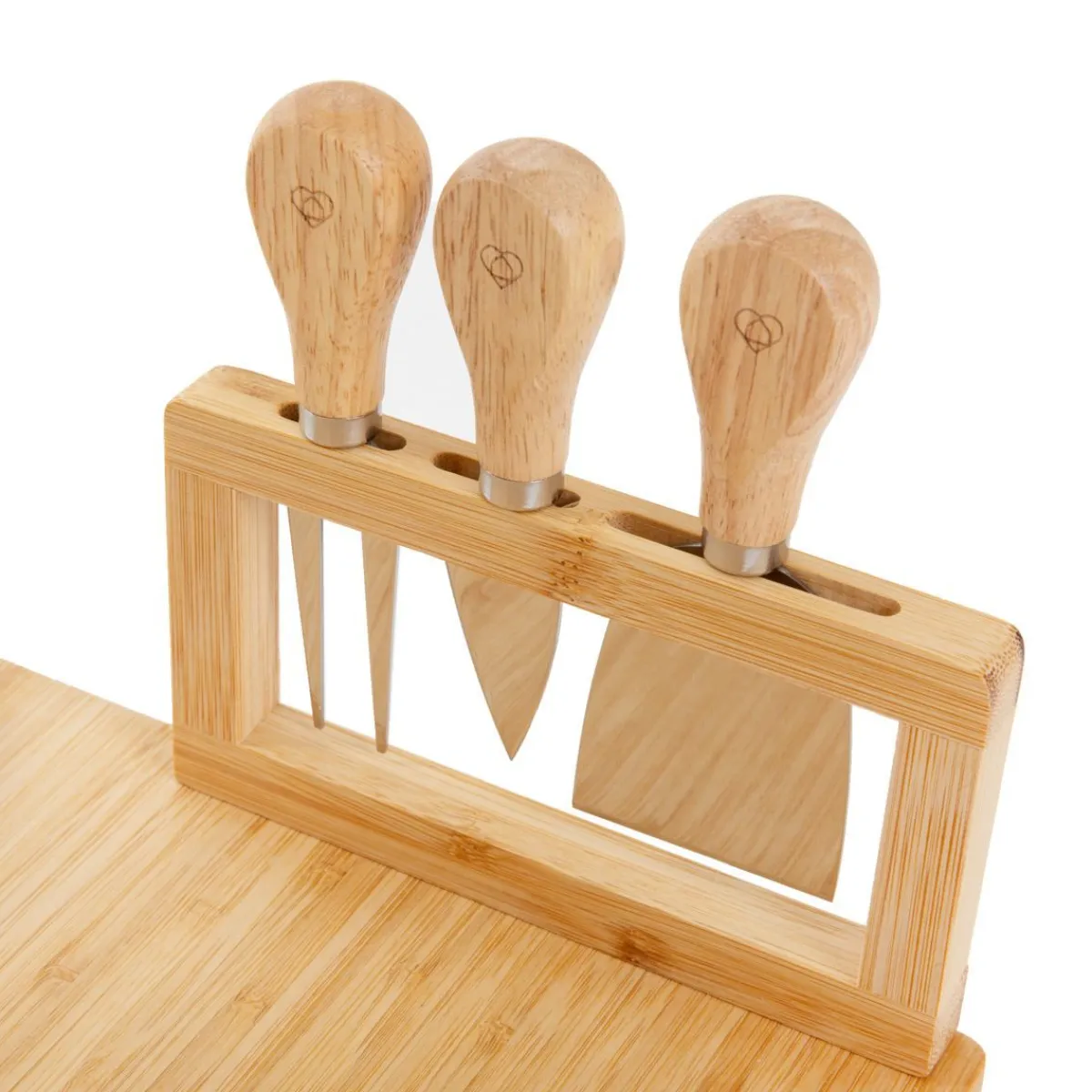 HOMLA Deska Rumi Do Serwowania Z Miseczkami I Widelczykami 37X28 Cm