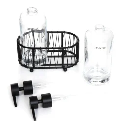 HOMLA Dozownik Glad Szklany, 2 Szt. 17X20 Cm