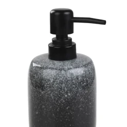 HOMLA Dozownik Perine Czarny 8X8X 17.5 Cm