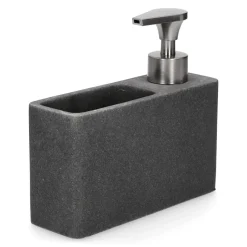 HOMLA Dozownik Teana Grafitowy 17X16 Cm