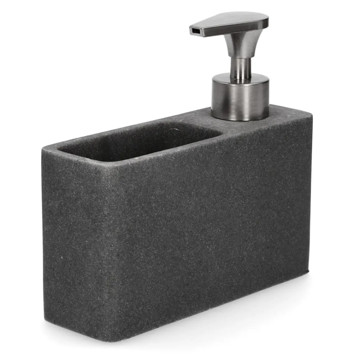 HOMLA Dozownik Teana Grafitowy 17X16 Cm