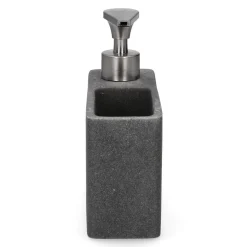 HOMLA Dozownik Teana Grafitowy 17X16 Cm