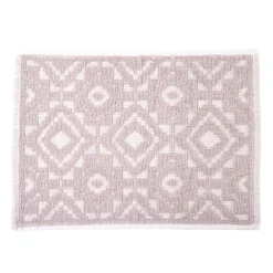 HOMLA Dywanik Dean Zakardowy Bezowy W Listki 50X70Cm