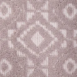 HOMLA Dywanik Dean Zakardowy Bezowy W Listki 50X70Cm