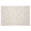 HOMLA Dywanik Lazienkowy Chelli Zakardowy Bezowy W Listki 50X70Cm