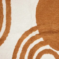 HOMLA Dywanik Lazienkowy Denise Bezowo-Karmelowy 50X80 Cm