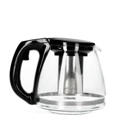 HOMLA Dzbanek Melzo Z Zaparzaczem Do Kawy I Herbaty Czarny 1,4 L