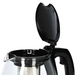 HOMLA Dzbanek Melzo Z Zaparzaczem Do Kawy I Herbaty Czarny 1,4 L