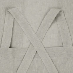 HOMLA Fartuch Dzieciecy Monez Crossback Domieszka Lnu Szary 40X60Cm