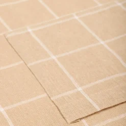 HOMLA Fartuch Kuchenny Morgan Bezowy W Krate 60X80 Cm