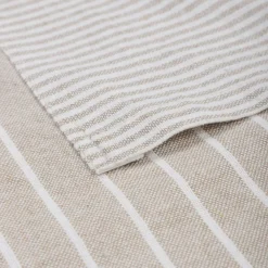 HOMLA Faruch Kuchenny Makely Bawelniany Bezowy W Paski 60X80 Cm