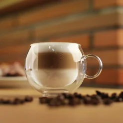 VIALLI DESIGN Filizanka Amo Z Podwojna Scianka 220 Ml