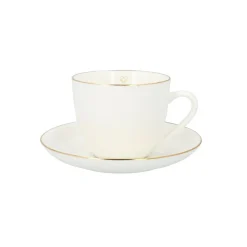 HOMLA Filizanka Auro Z Podstawka Ze Zlota Obwodka 0,21 L