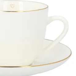 HOMLA Filizanka Auro Z Podstawka Ze Zlota Obwodka 0,21 L