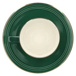 HOMLA Filizanka Ellie Ze Spodkiem Zielona 0,09 L