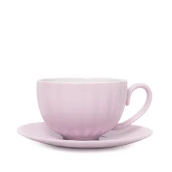 HOMLA Filizanka Mina Ze Spodkiem Fioletowa 0,28 L