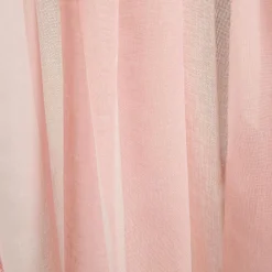 HOMLA Firanka Adi Z Pomponikami Rozowa 140X250 Cm