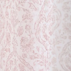 HOMLA Firanka Malica W Drobny Bordowy Wzor 140X250 Cm