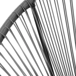 HOMLA Fotel Acapulco Ciemnoszary 93X73X85 Cm