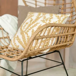 HOMLA Fotel Jardin Pleciony 70X80X110Cm