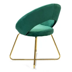 HOMLA Fotel Jared Welurowy 73X47X84 Cm