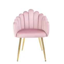 HOMLA Fotel Lana Welurowy 56X55X83 Cm