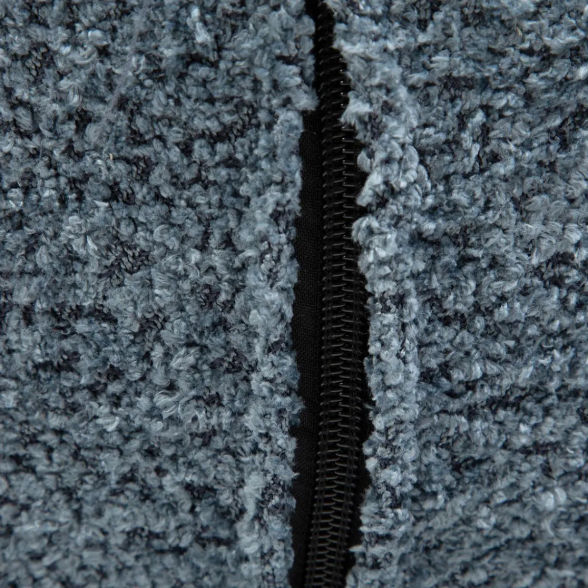 HOMLA Fotel Lunaire Obrotowy W Tkaninie Teddy Boucle Granatowy 86X76X87 Cm