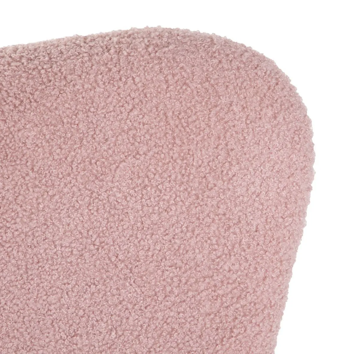 HOMLA Fotel Lunnie Bujany W Tkaninie Teddy Boucle 67X78X92 Cm