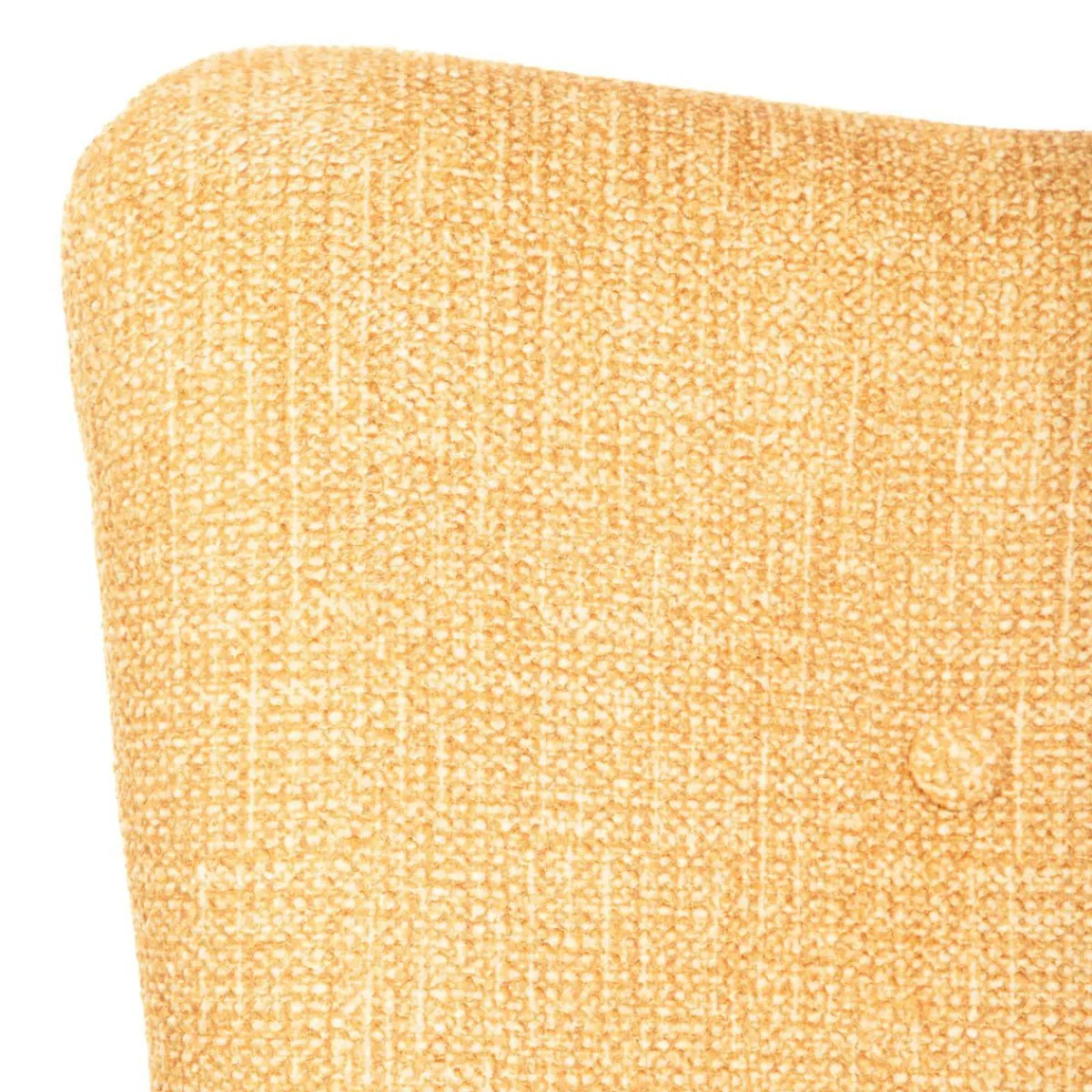 HOMLA Fotel Moss Pop W Tkaninie Musztardowy 72X73X96Cm