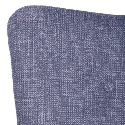 HOMLA Fotel Moss Pop W Tkaninie Granatowy 72X73X96Cm