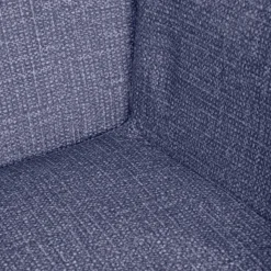 HOMLA Fotel Moss Pop W Tkaninie Granatowy 72X73X96Cm