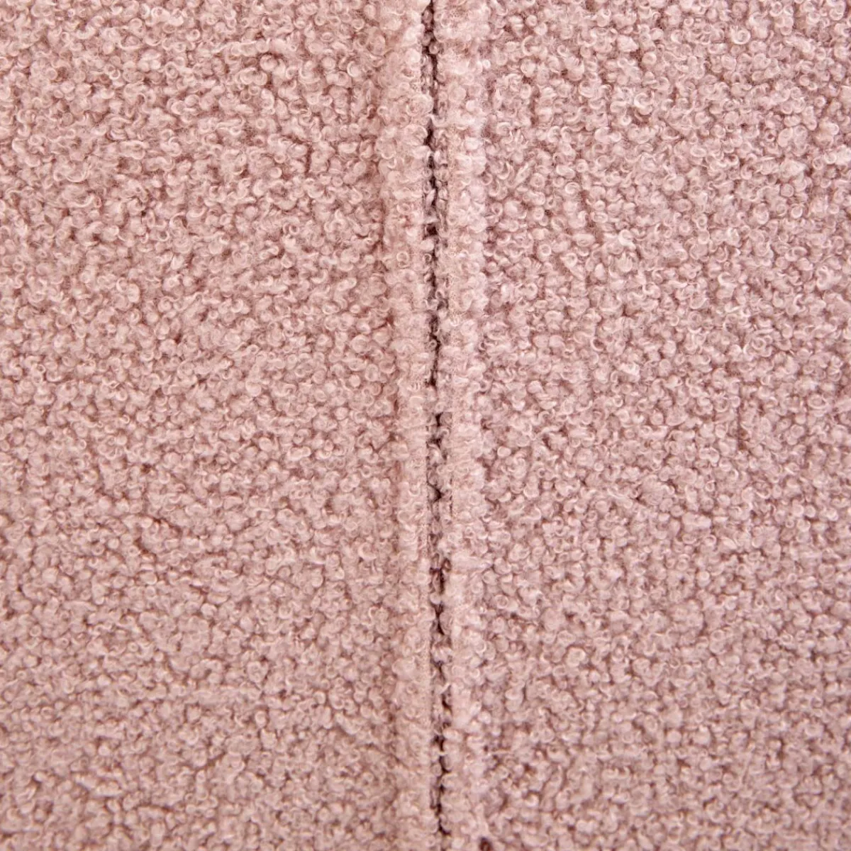 HOMLA Fotel Moss Teddy Boucle Bujany Rozowy W Tkaninie Teddy Boucle 72X73X92 Cm