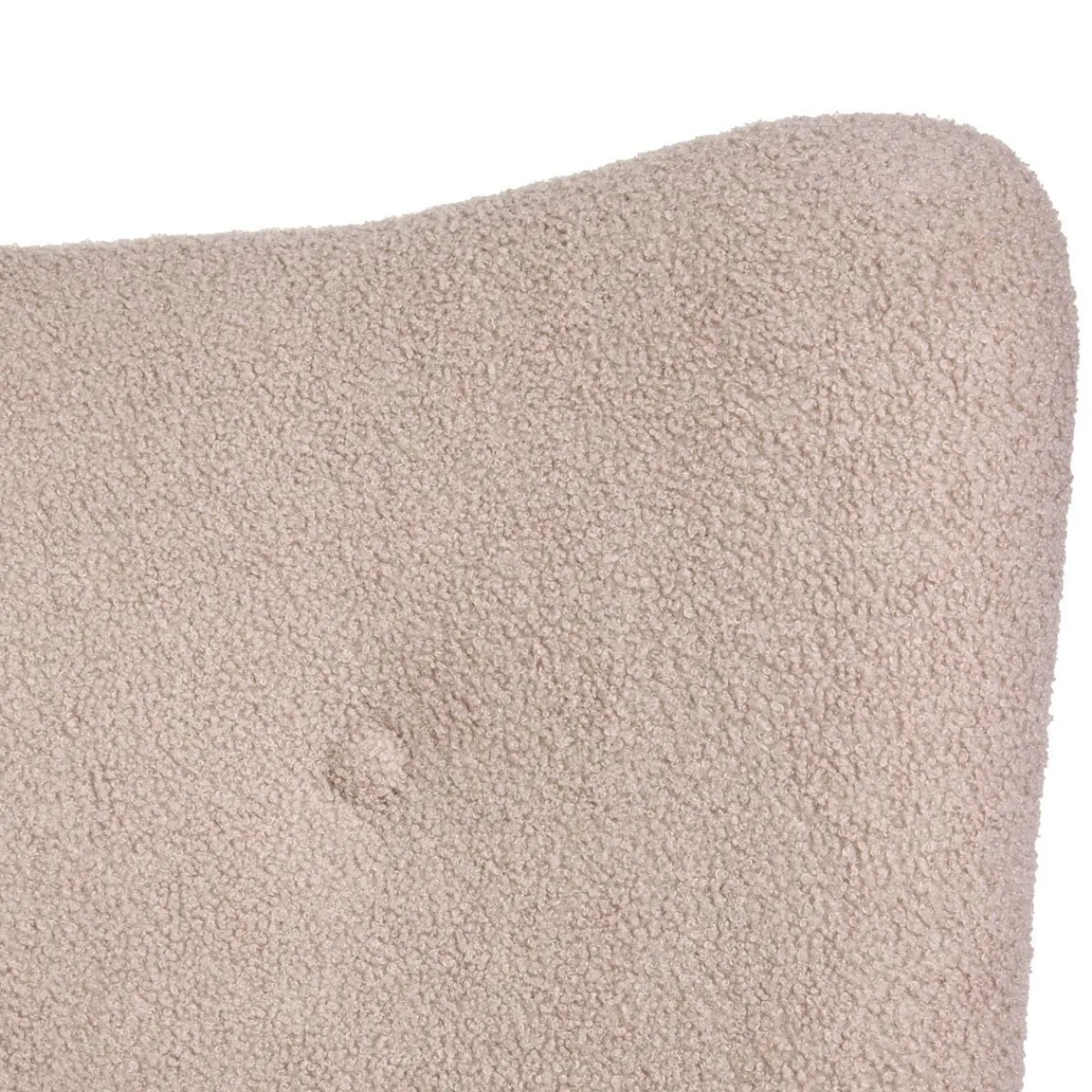 HOMLA Fotel Moss Teddy Boucle Bujany Bezowy W Tkaninie Teddy Boucle 72X73X92 Cm